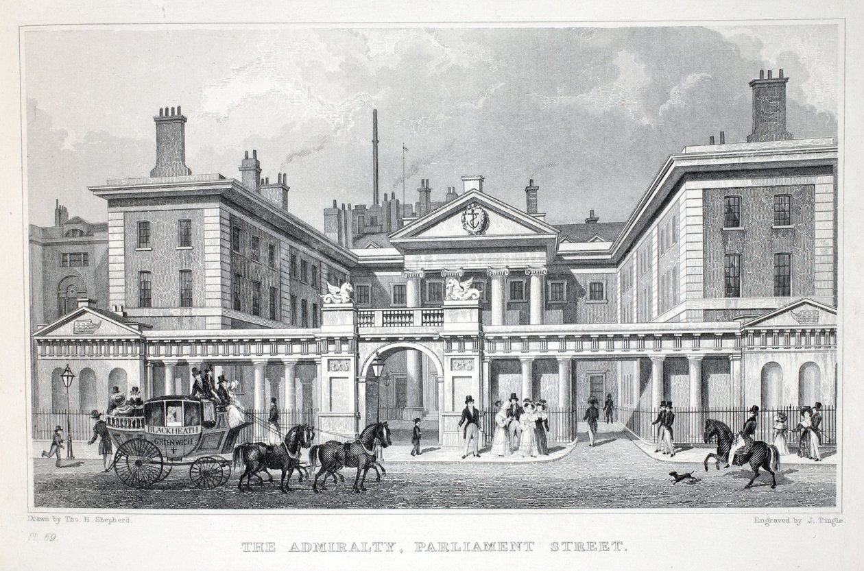 El Almirantazgo, Parliament Street, de 