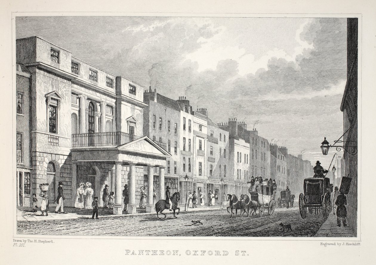 El Panteón, Oxford Street, de 