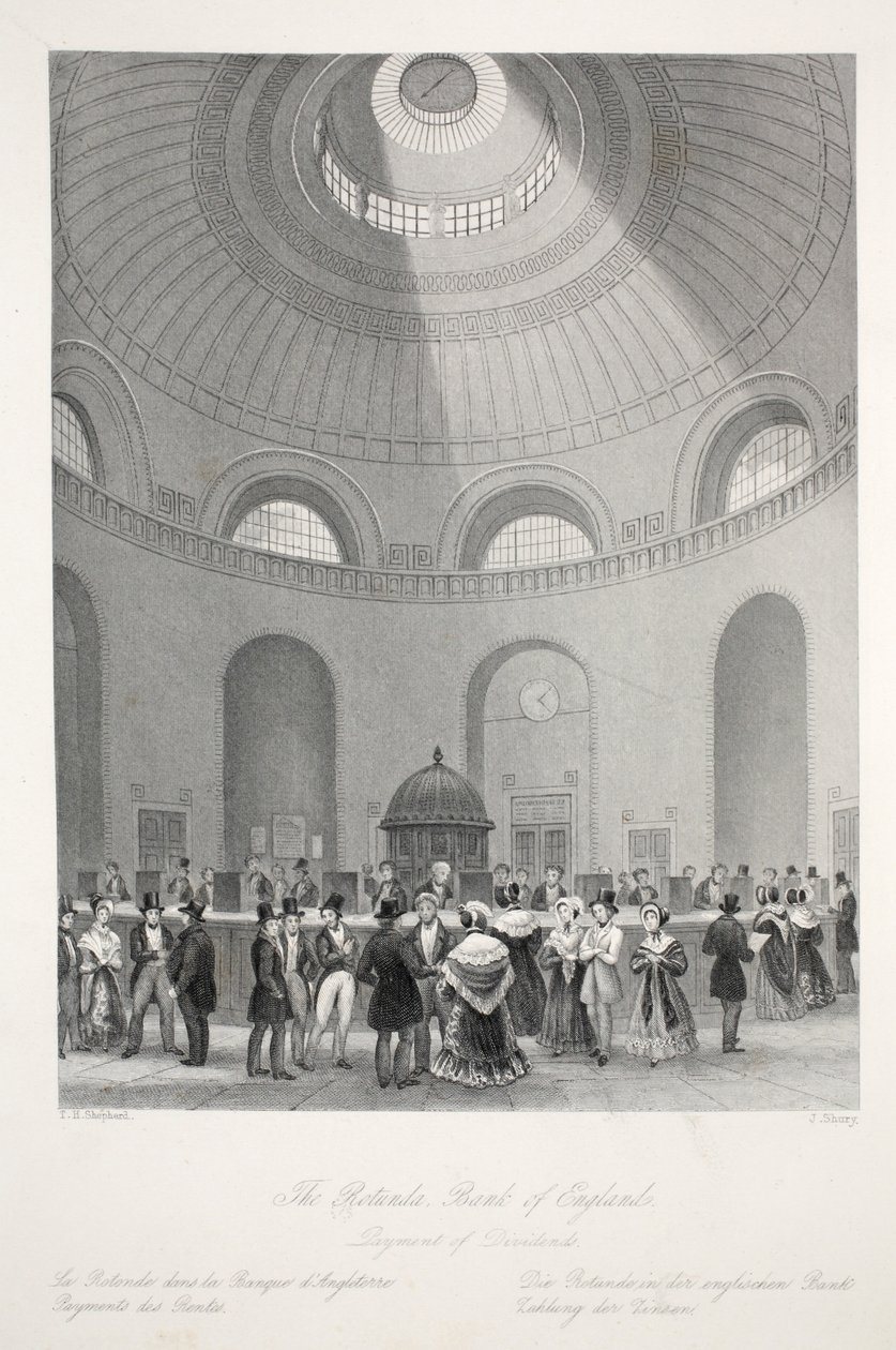 La Rotonda en el Banco de Inglaterra, de 