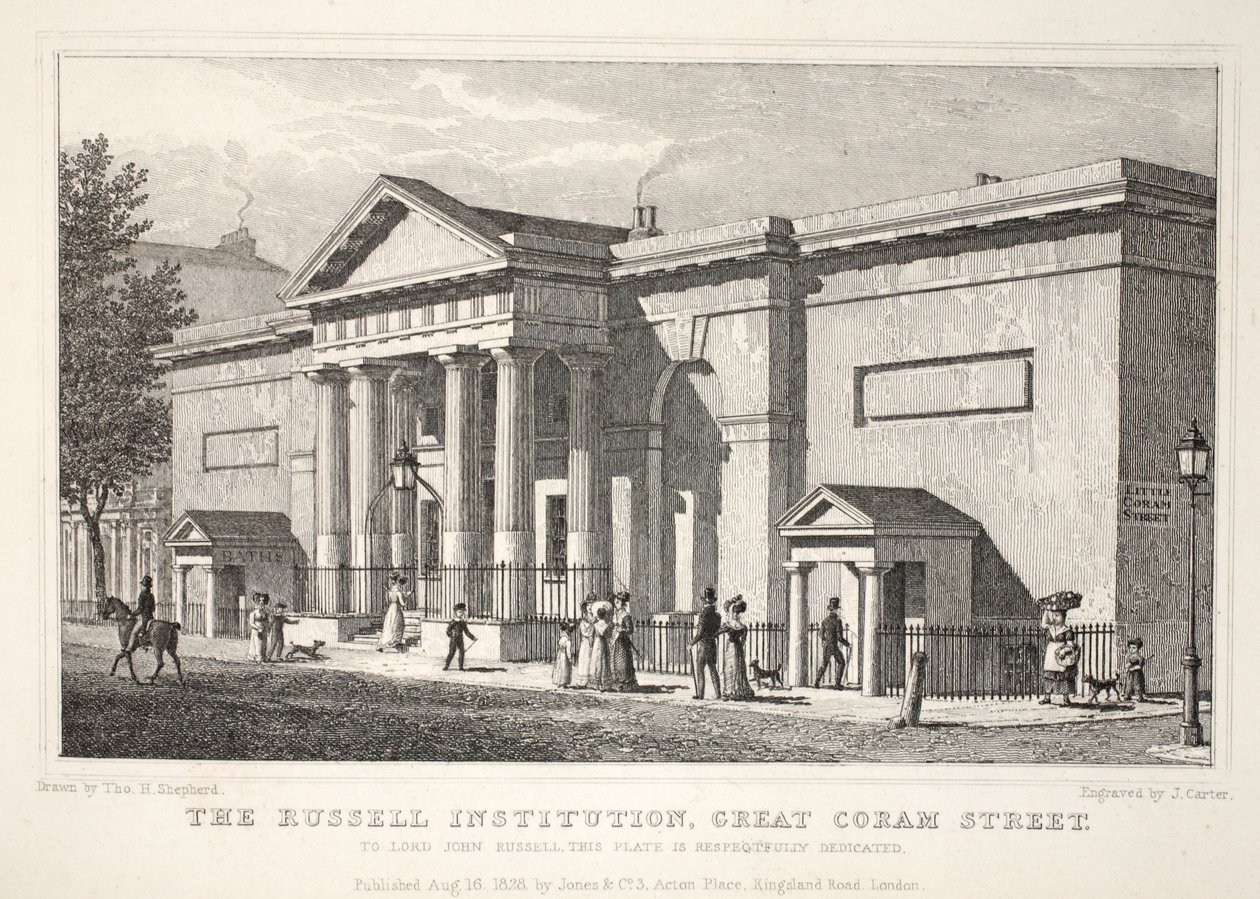 La Institución Russell, Great Coram Street, de 