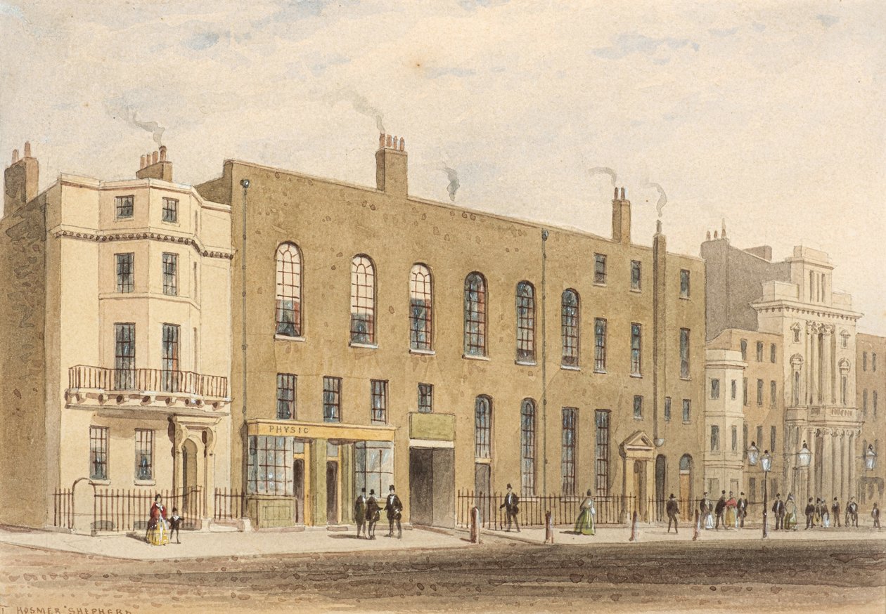 Willis Rooms, King Street, Londres (acuarela) de Thomas Hosmer Shepherd