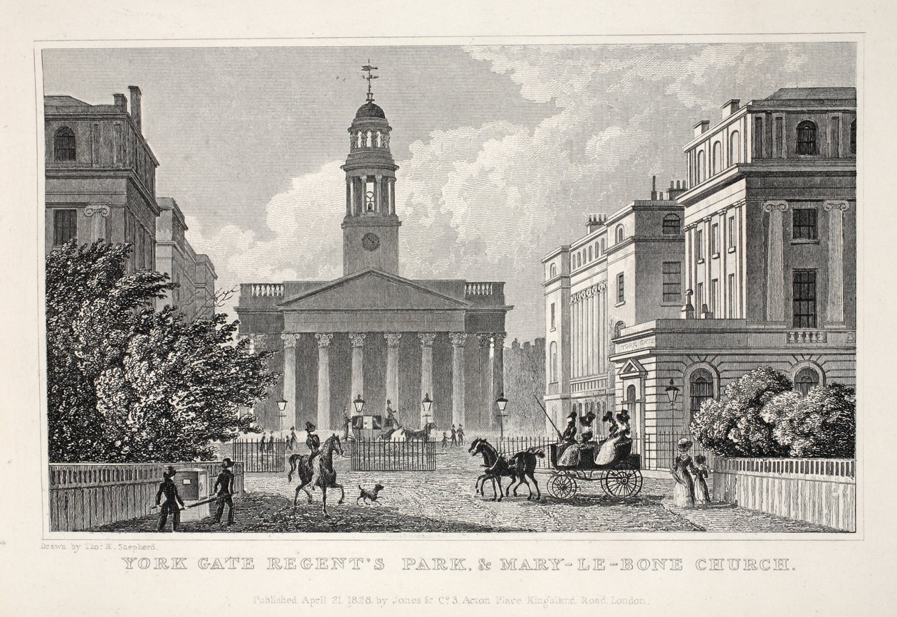 Puerta de York, Regent