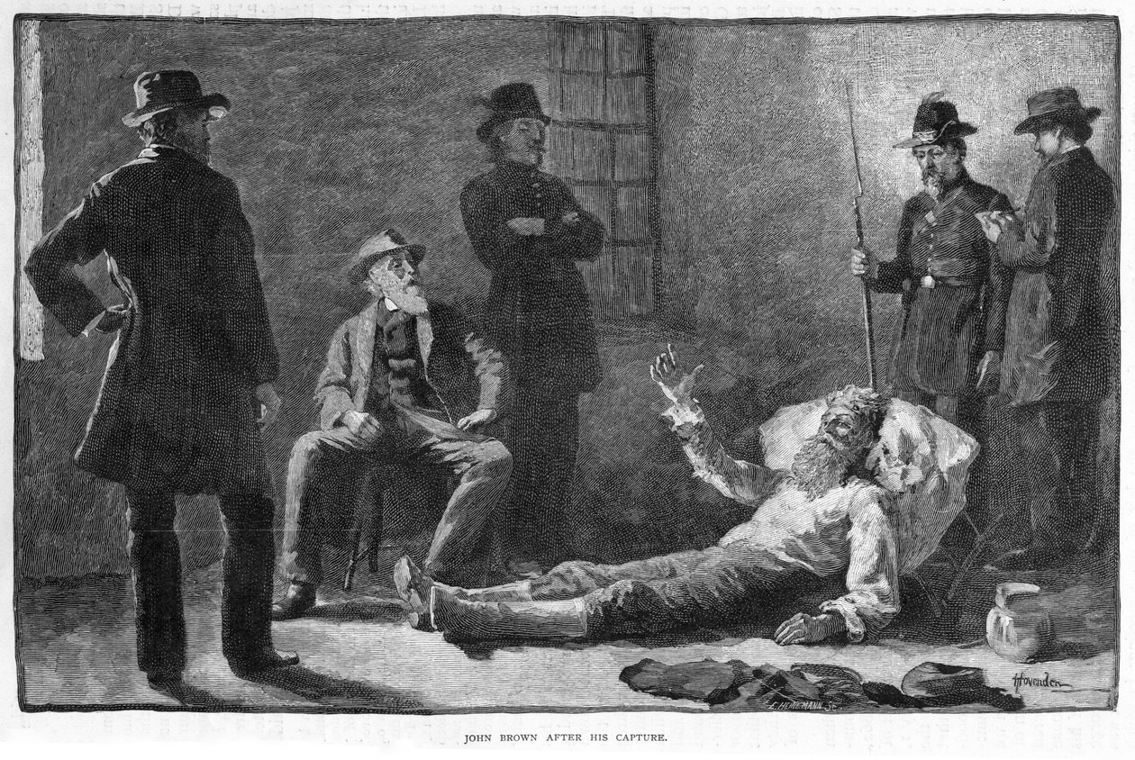 John Brown 1807-1859 después de su captura, 1859 de Thomas Hovenden
