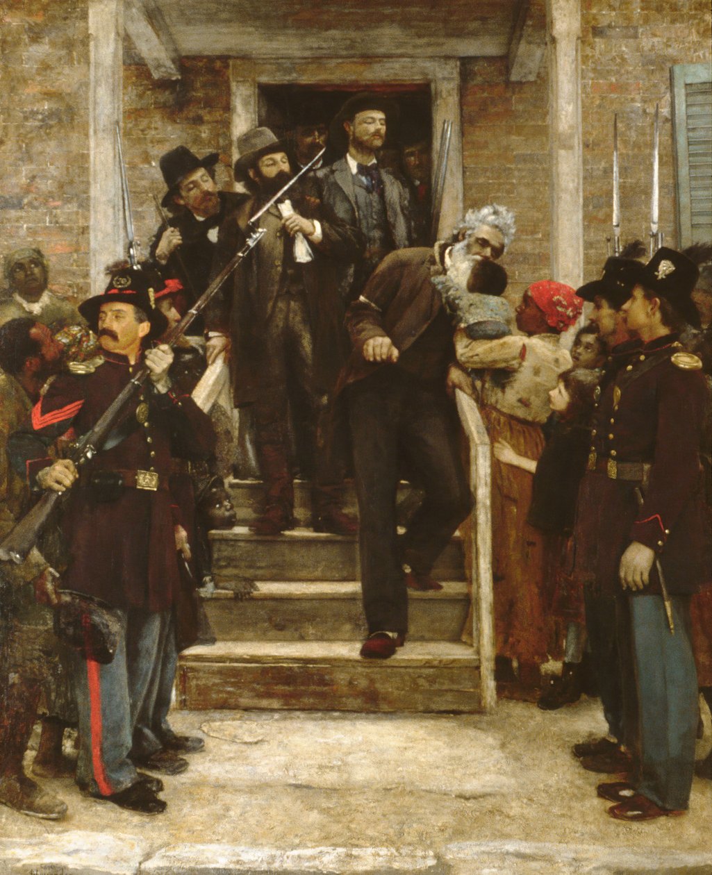 Los últimos momentos de John Brown de Thomas Hovenden