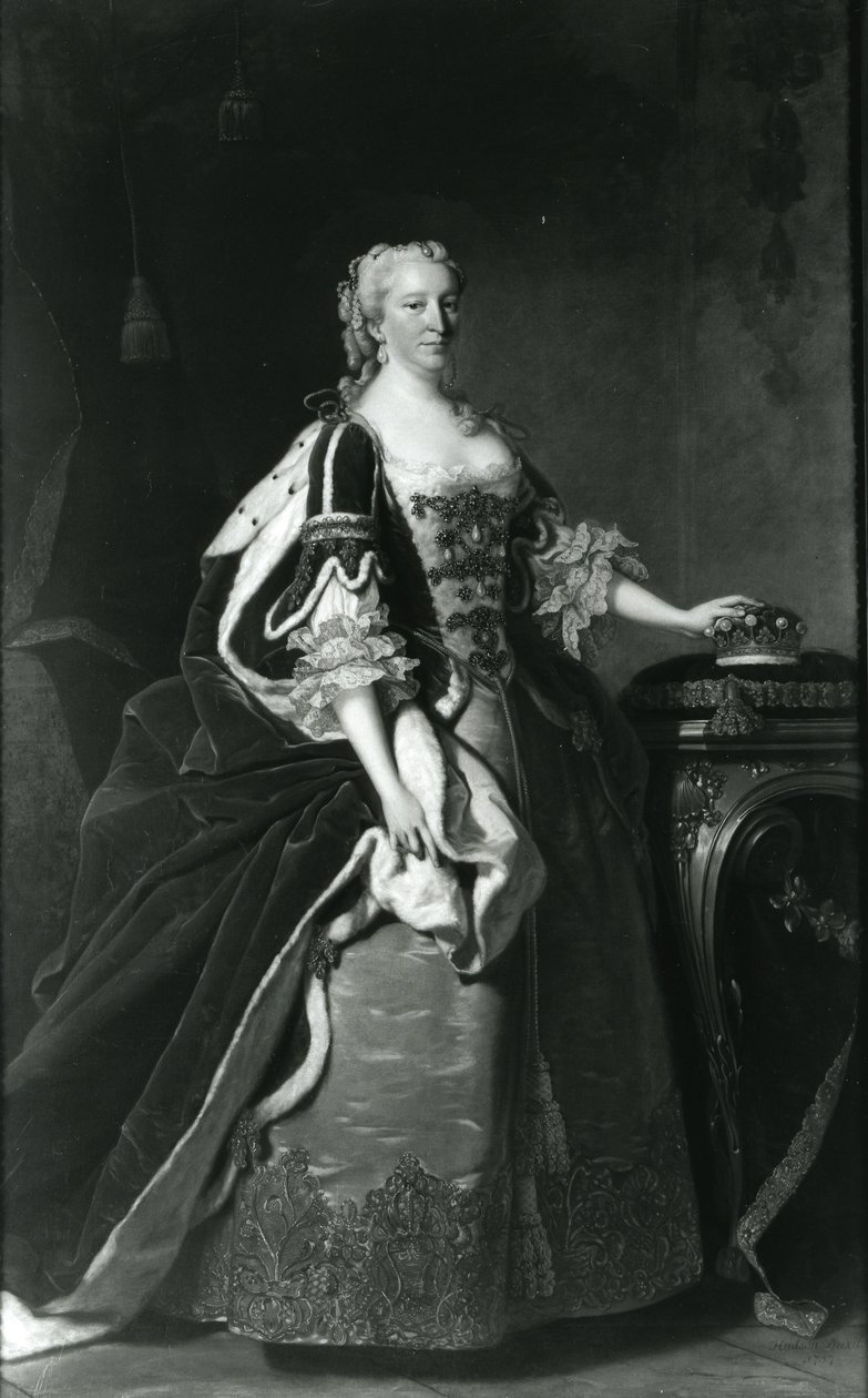 Retrato de Lady Elizabeth Percy, Condesa de Northumberland de Thomas Hudson