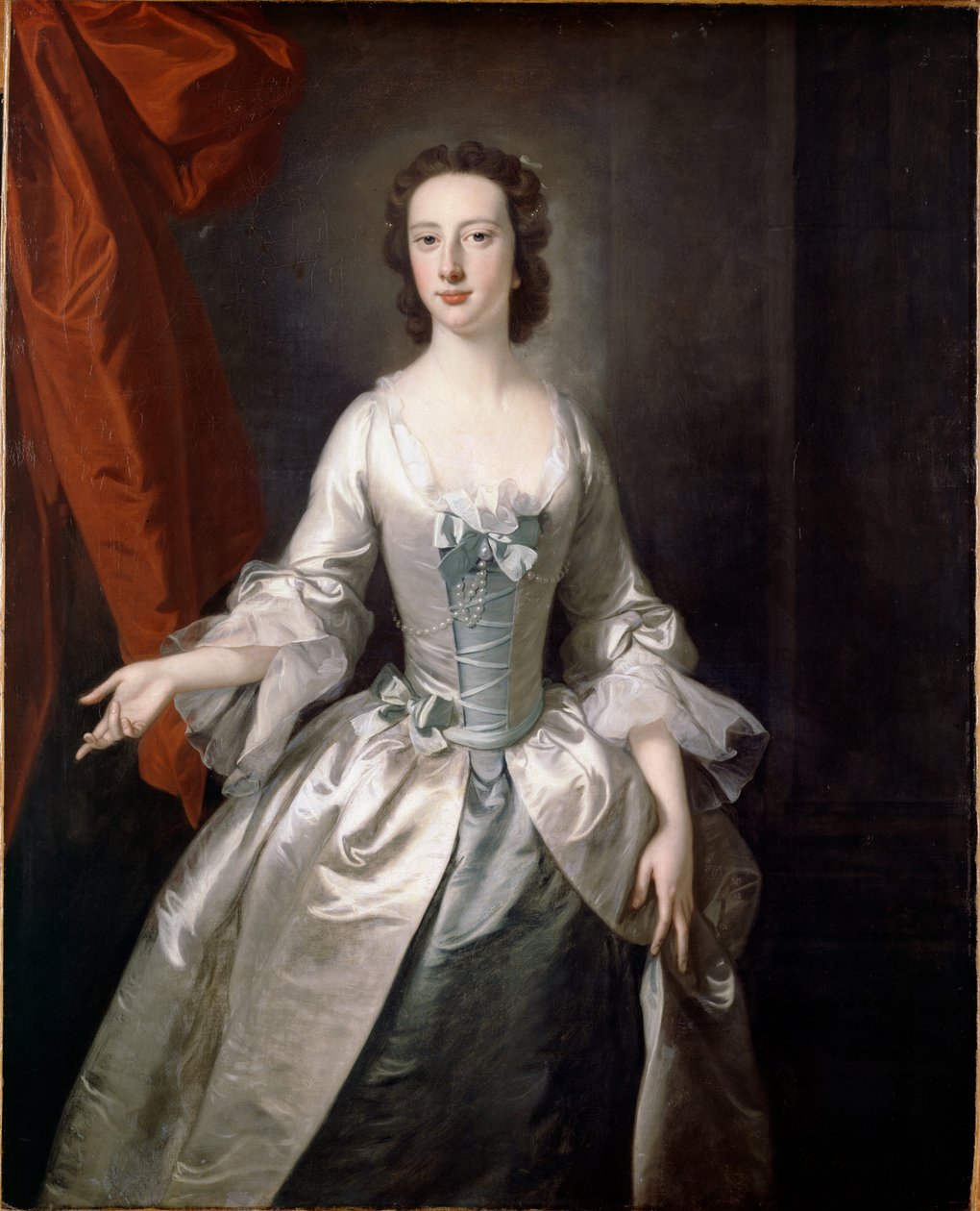 Retrato de una dama de Thomas Hudson