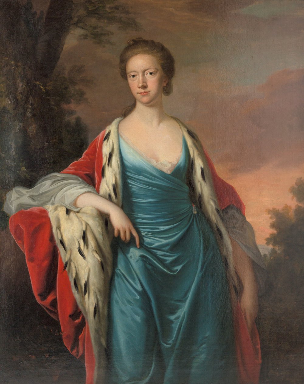 Princesa María de Gran Bretaña 1723-1772, Landgravina de Hesse-Kassel, 1750s de Thomas Hudson