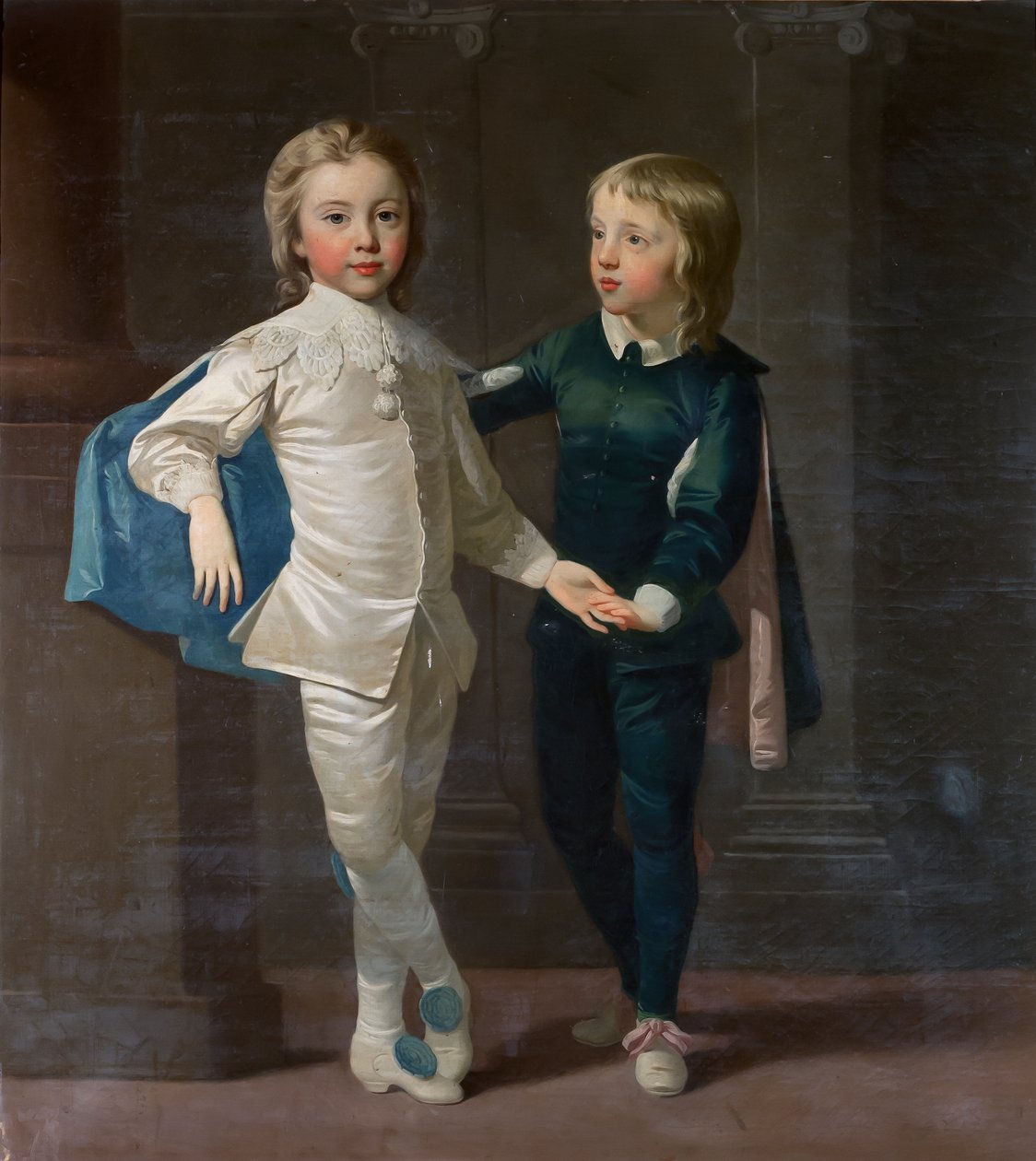 Sir Edward Hulse, 3er Baronet y su hermano, Samuel Hulse, c.1758 de Thomas Hudson
