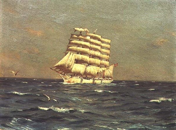 Barco comercial danés, Vikingo de Thomas J. Somerscales