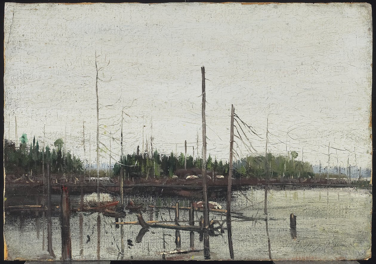 Tierra ahogada, 1912 de Tom Thomson