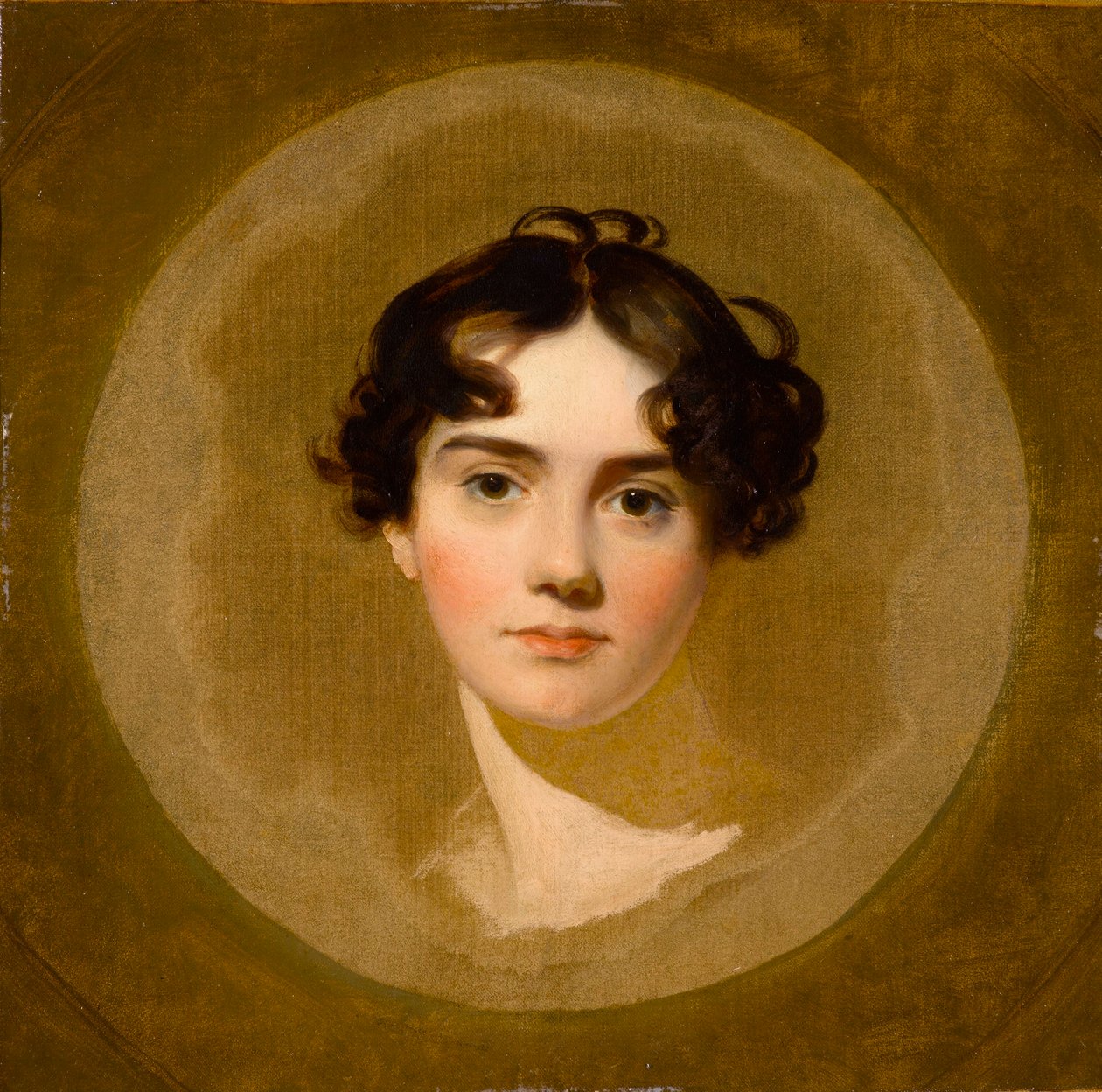 Cabeza de una niña, finales del siglo XVIII-principios del siglo XIX de Thomas Lawrence