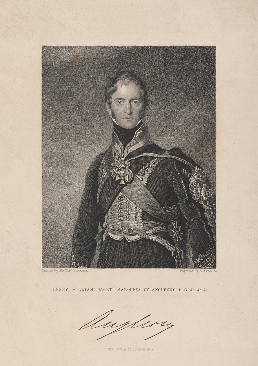Henry William Paget, Marqués de Anglesey K.G., 1846 de Thomas Lawrence