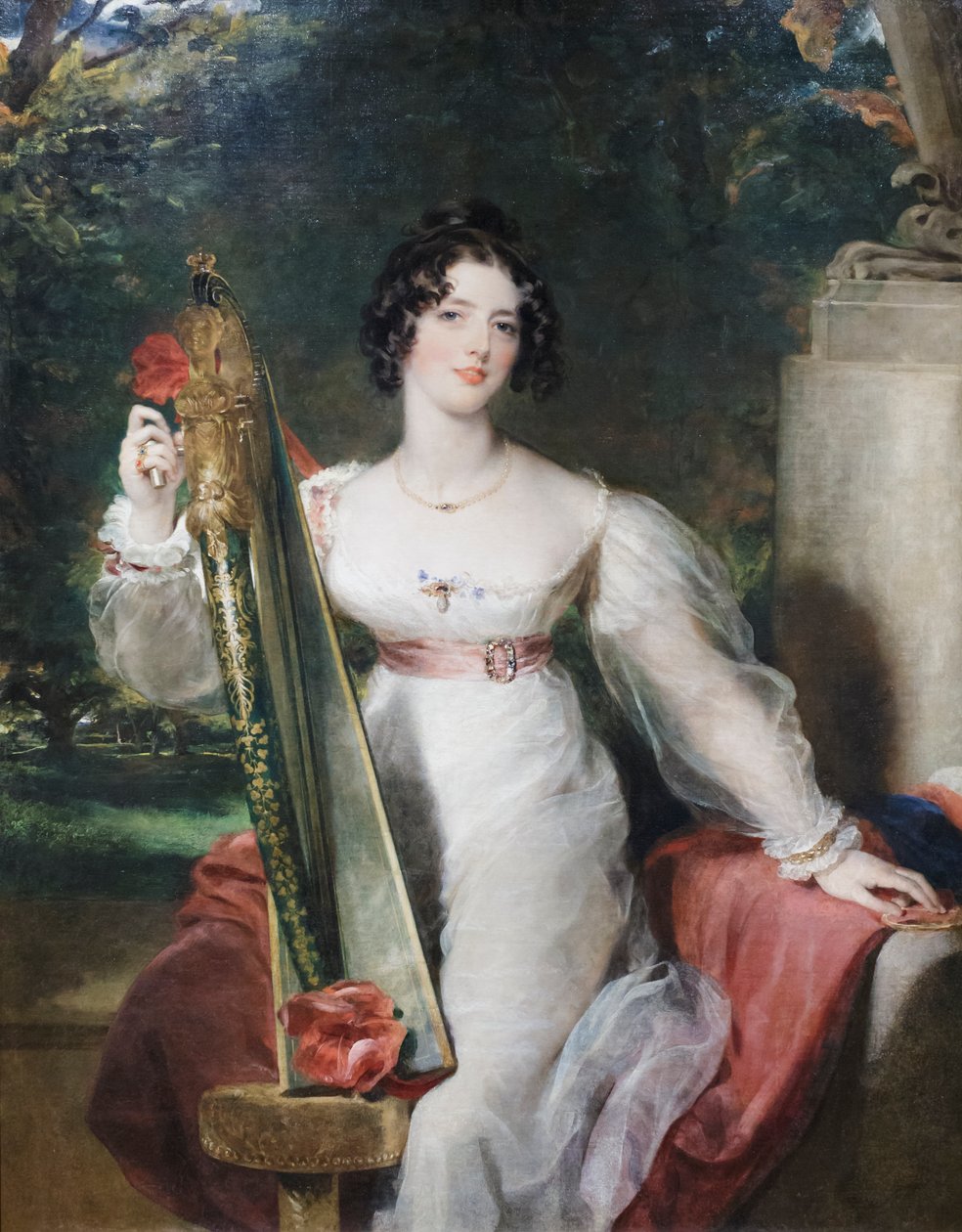 Portrait de Lady Elizabeth Conyngham (1769-1861) (óleo sobre lienzo) de Thomas Lawrence