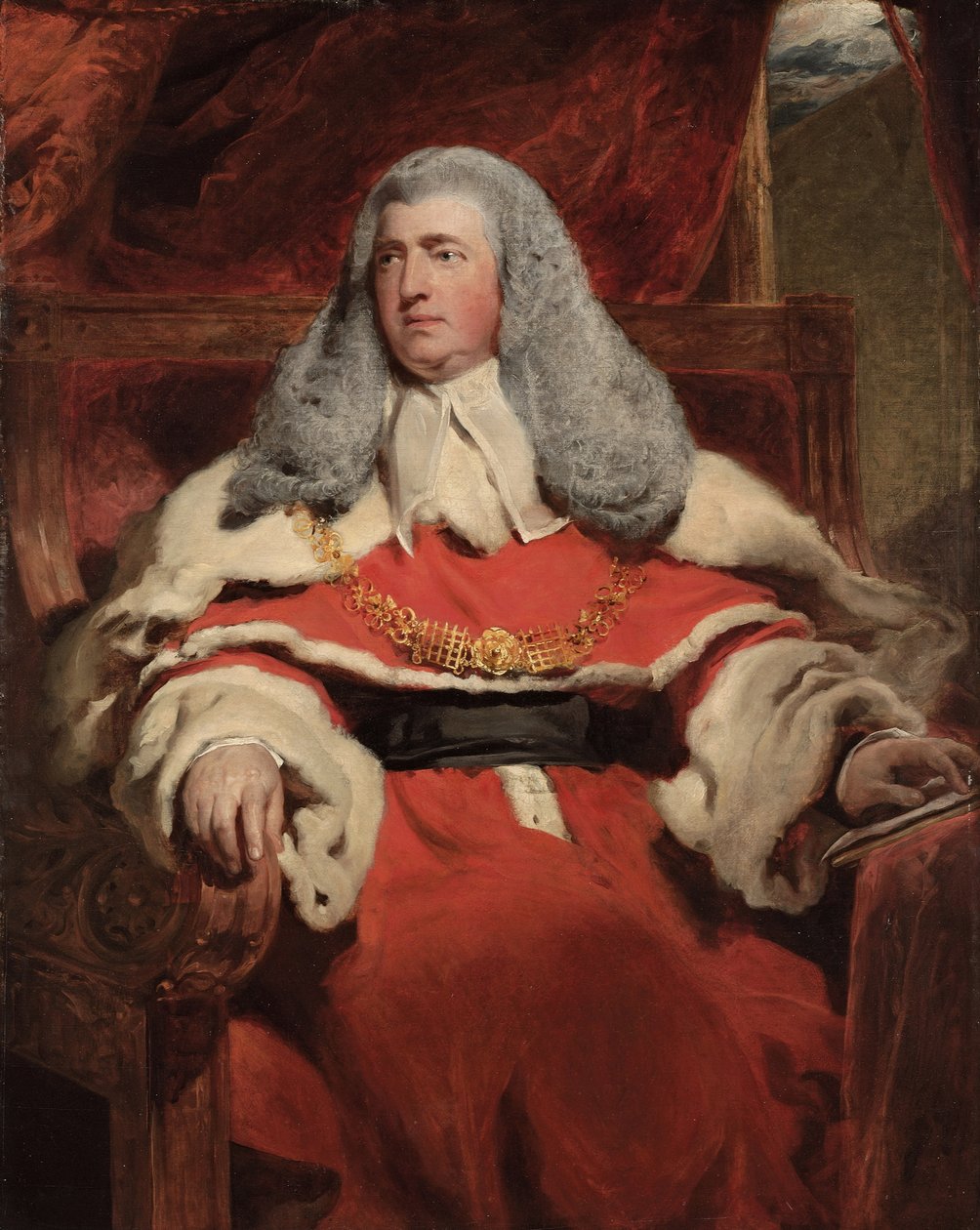 Retrato de Edward Law, 1er Barón Ellenborough, M.P. de Thomas Lawrence