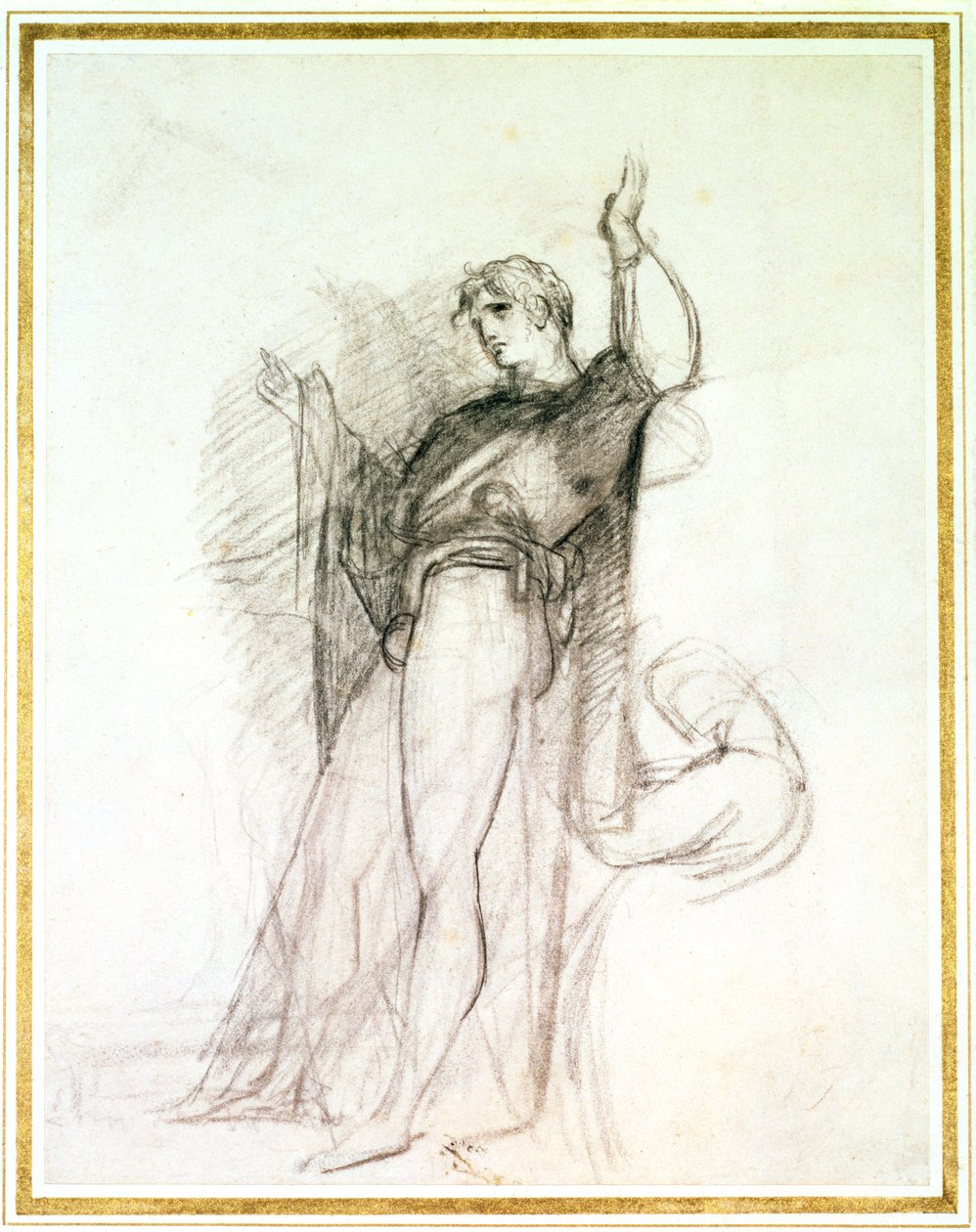 Retrato de John Philip Kemble como Hamlet de Thomas Lawrence
