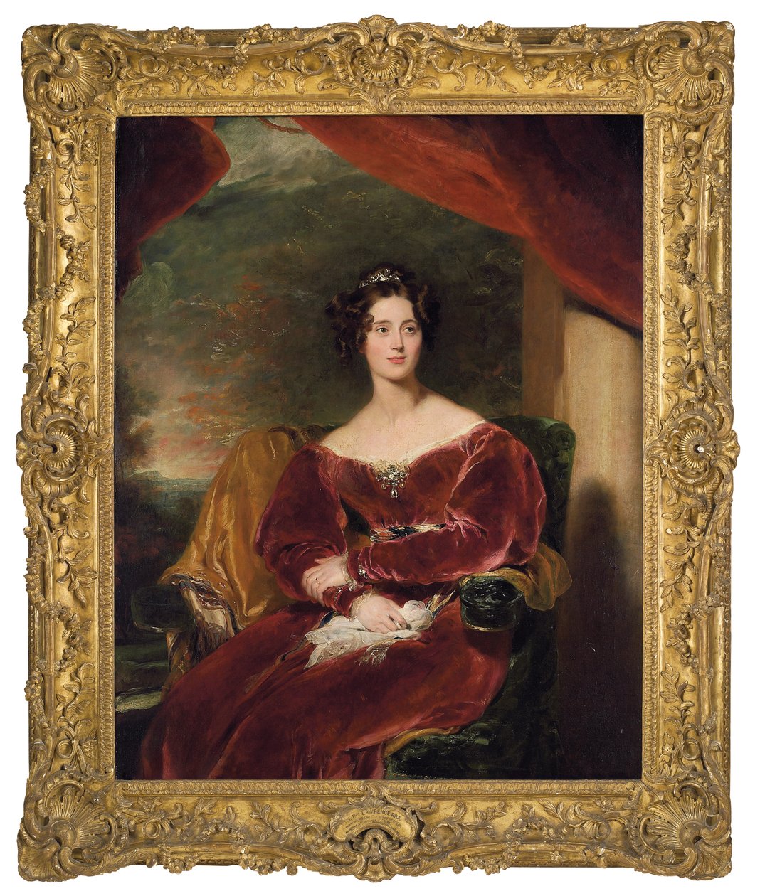 Retrato de Mary, Condesa de Wilton, 1829 de Thomas Lawrence
