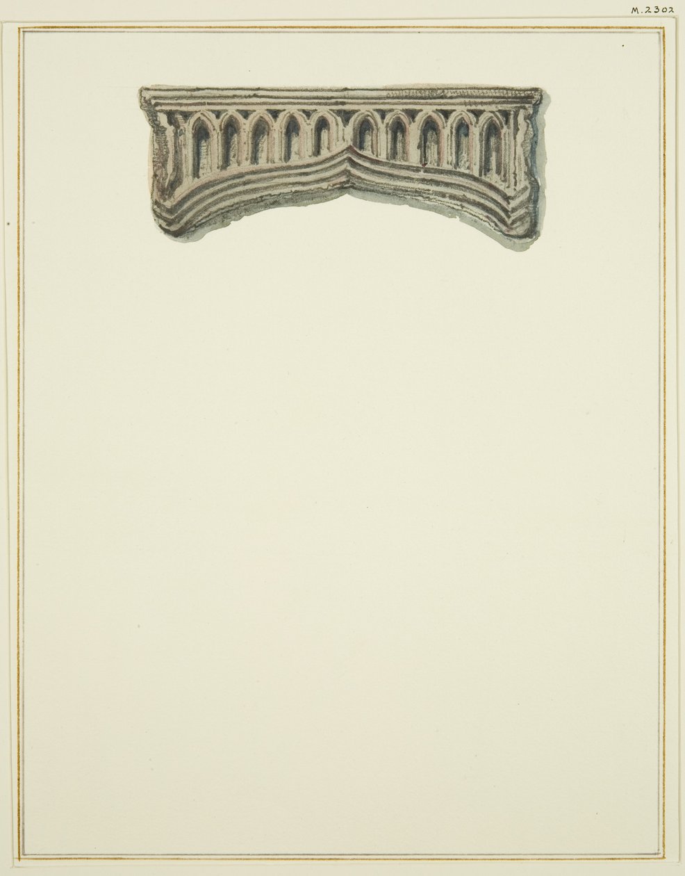 Tallado en la escalera de la casa adyacente al pasaje de Baldwin Street de Thomas Leeson the Elder Rowbotham
