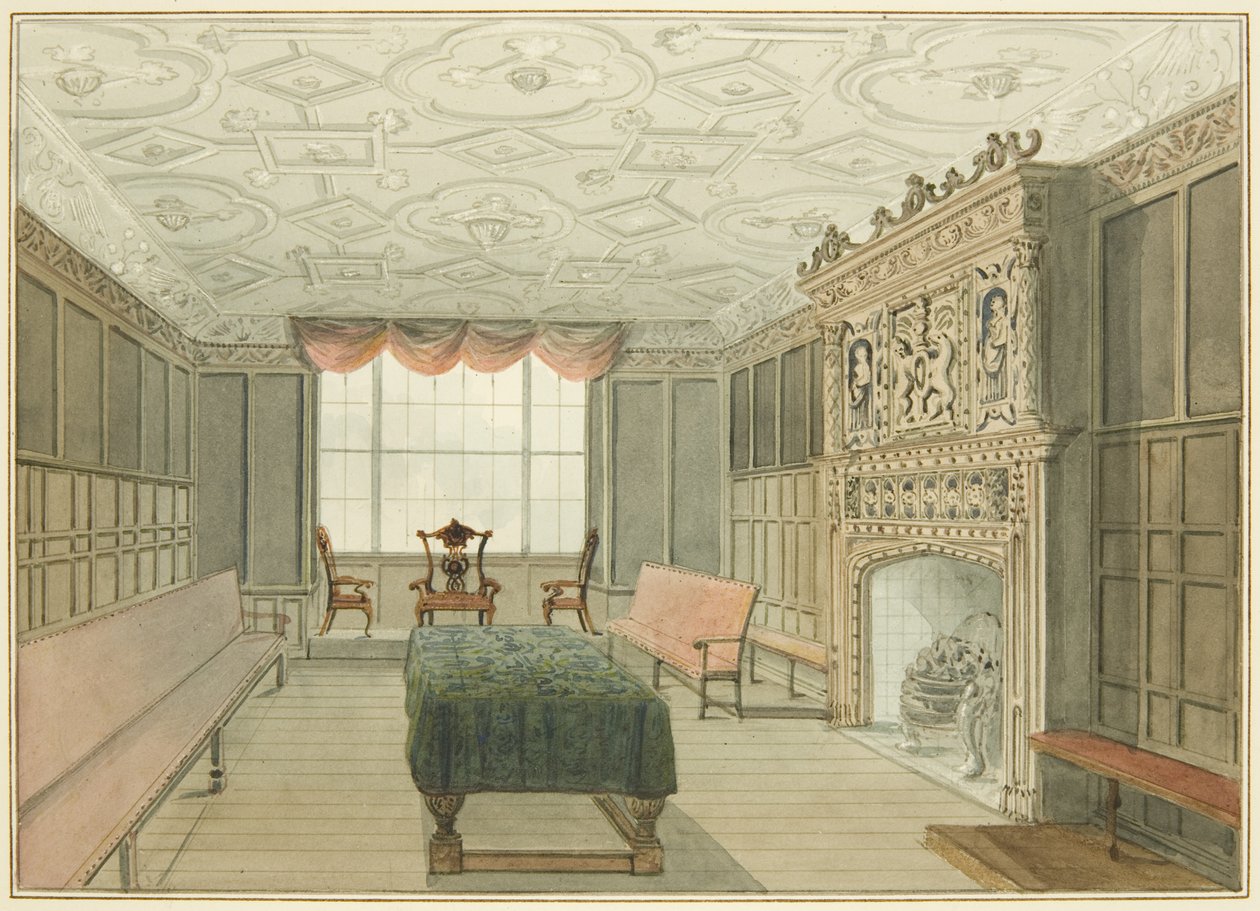 Sala del Consejo en el Hospital de San Pedro, anteriormente La Casa de la Moneda de Thomas Leeson the Elder Rowbotham