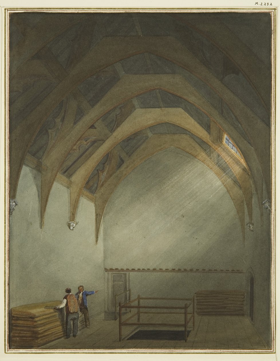 Salón en la casa del Sr. Attwood, adyacente al Back Hall de Thomas Leeson the Elder Rowbotham