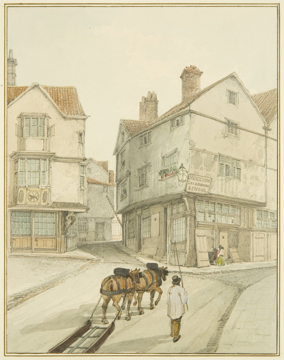 La esquina de Castle Green de Thomas Leeson the Elder Rowbotham