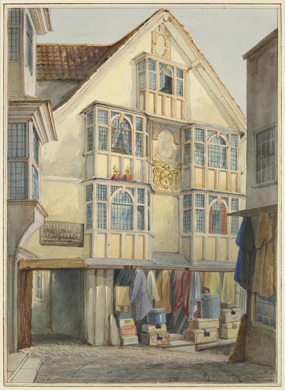 Parte superior del Pithay de Thomas Leeson the Elder Rowbotham