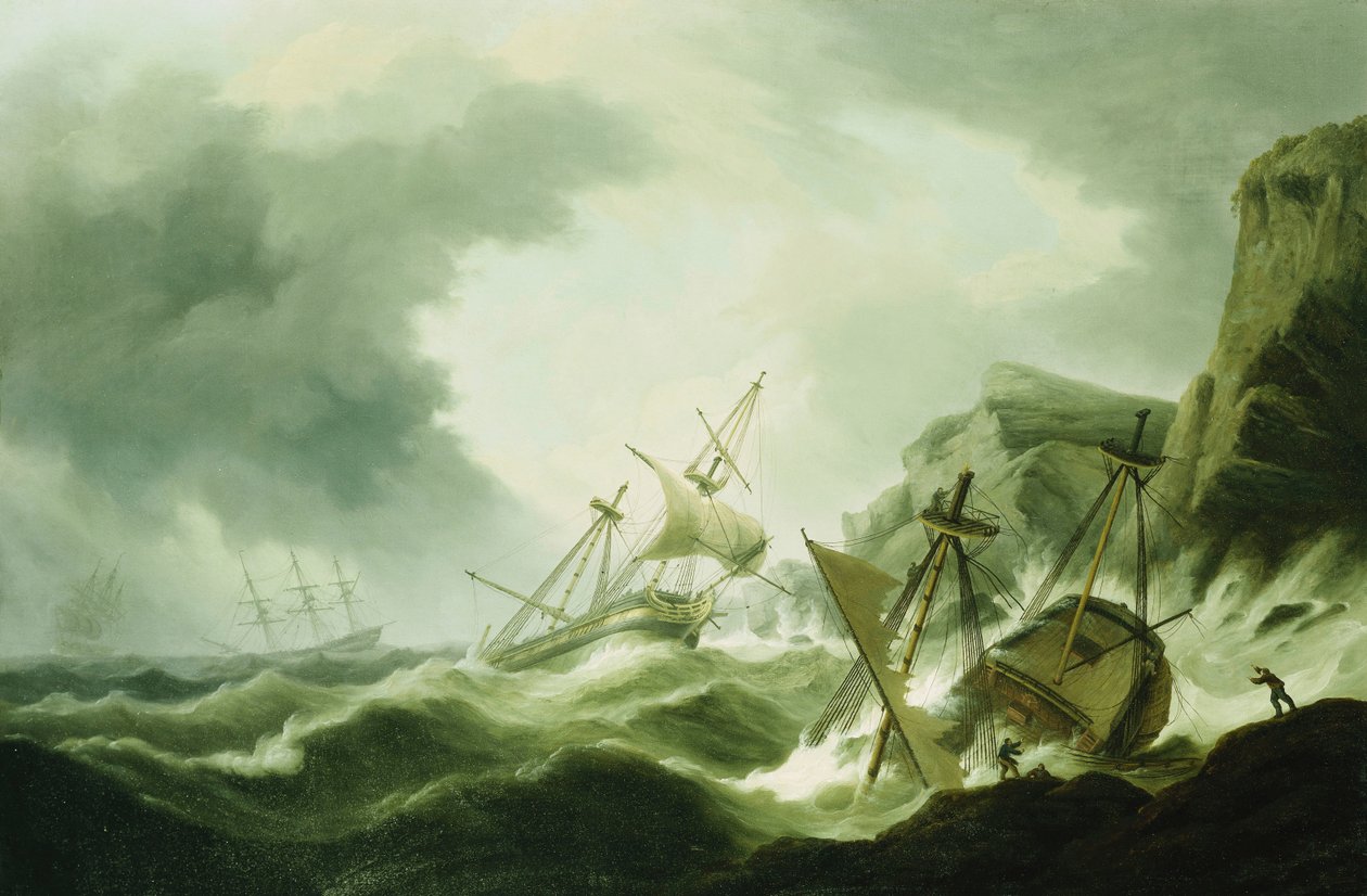 Un naufragio de Thomas Luny