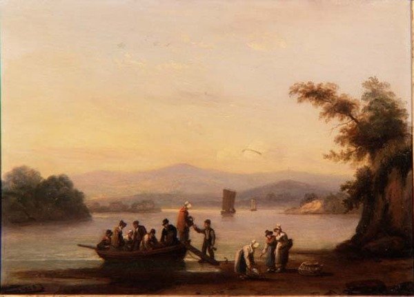 En el Dart cerca de Dittisham de Thomas Luny