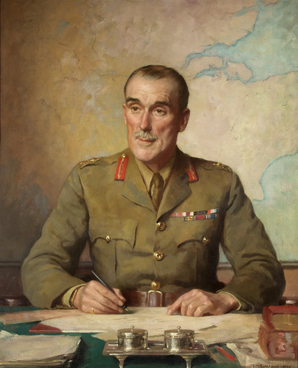 Brigadier General John Hay Beith (seudónimo: Ian Hay) de Thomas Martine Ronaldson