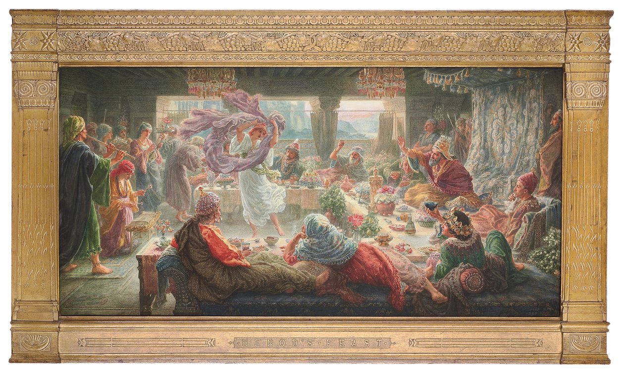 La fiesta de Herodes de Thomas Matthews Rooke