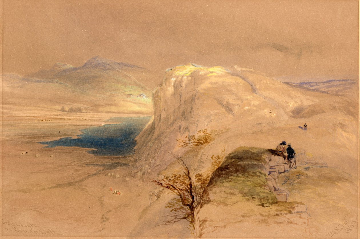 Craig Lough y Muro Romano, 1839 de Thomas Miles Richardson