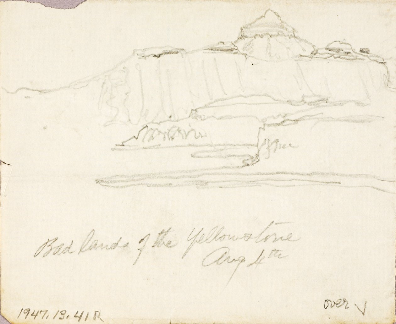 Las tierras baldías de Yellowstone de Thomas Moran