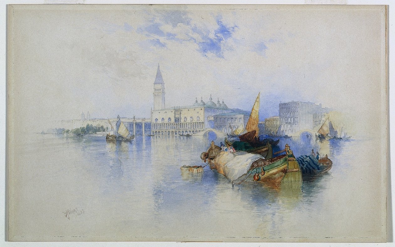 Cuenca de San Marco, 1897 de Thomas Moran