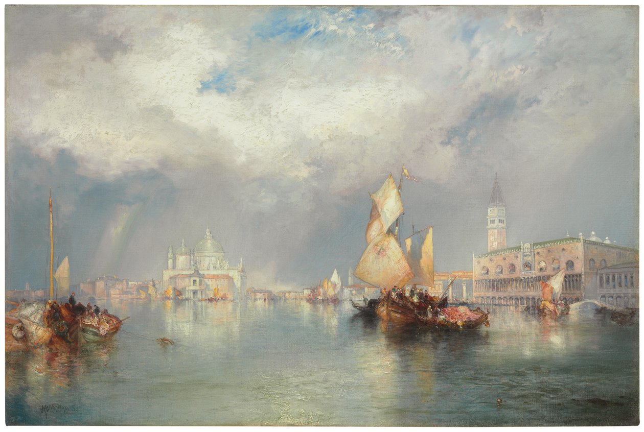 Gran Canal, Venecia, 1905 de Thomas Moran