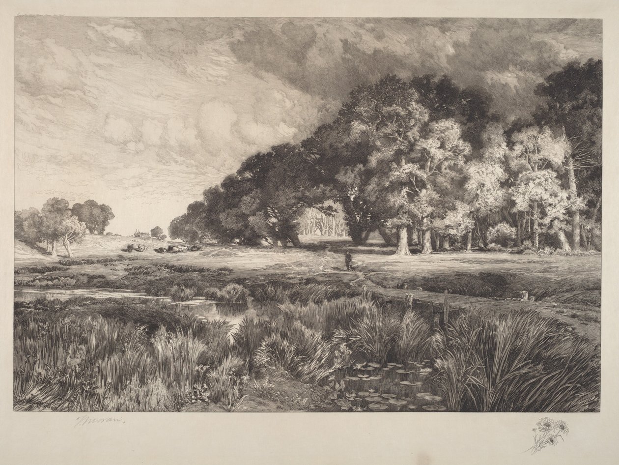 Paisaje de Long Island de Thomas Moran