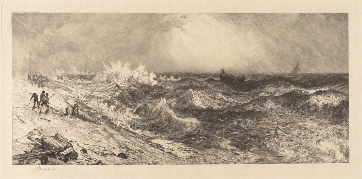 El mar resonante de Thomas Moran