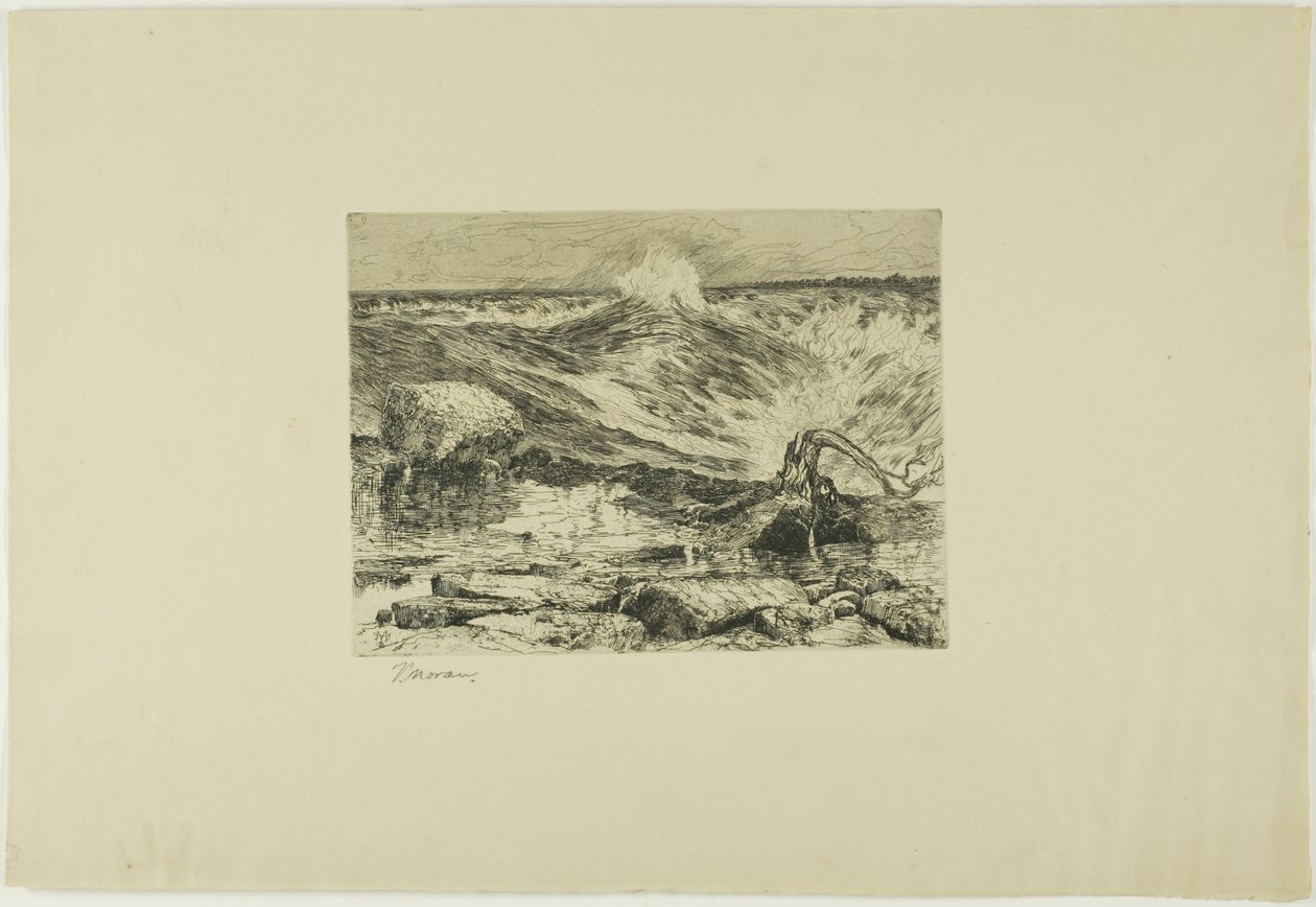 Los rápidos del Niágara de Thomas Moran
