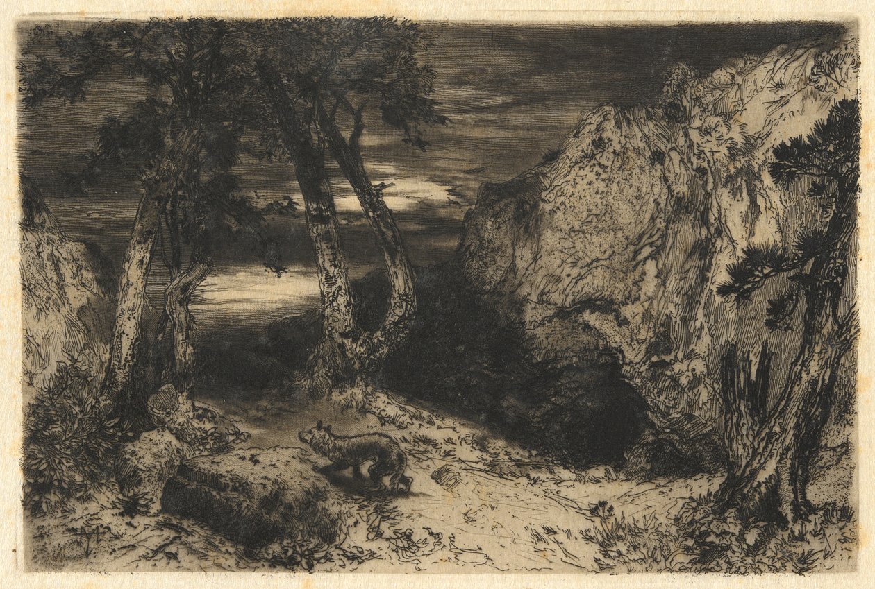 Crepúsculo en Arizona de Thomas Moran