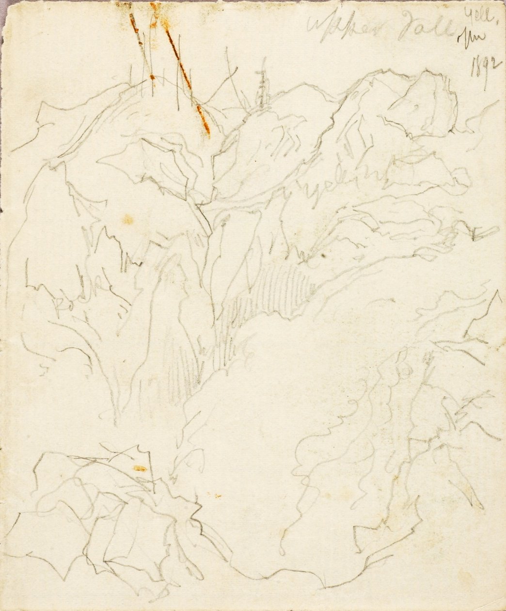 Cataratas superiores, Yellowstone de Thomas Moran
