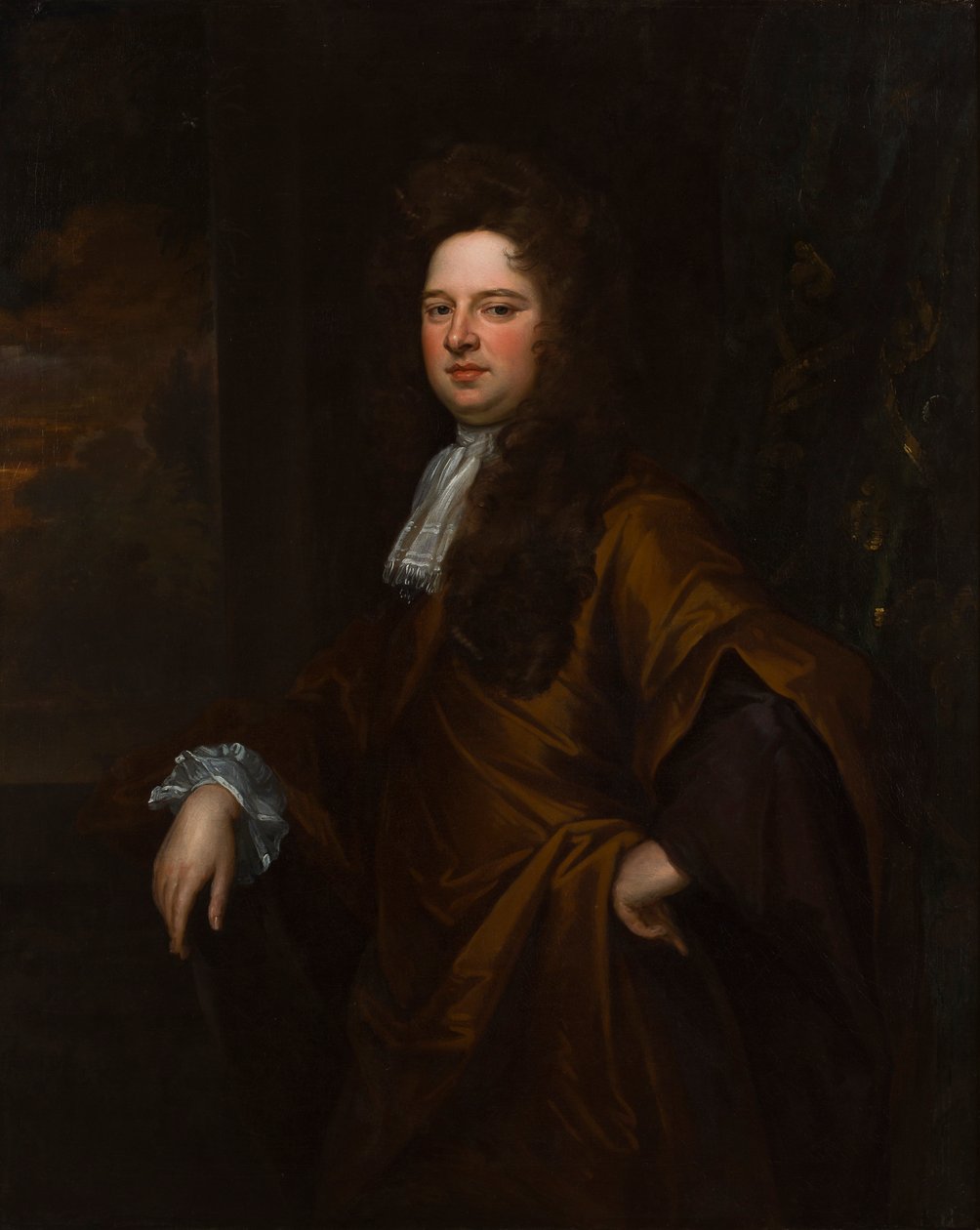 Retrato de un hombre, posiblemente un autorretrato de Thomas Murray