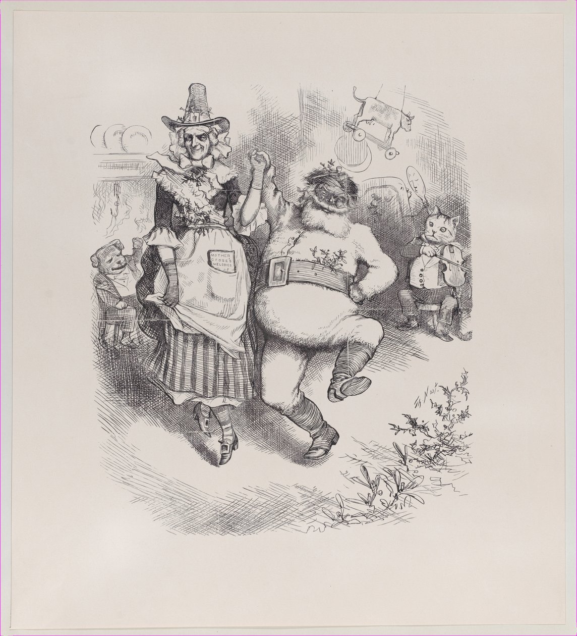 Una Feliz Navidad, 3 de enero de 1880 de Thomas Nast