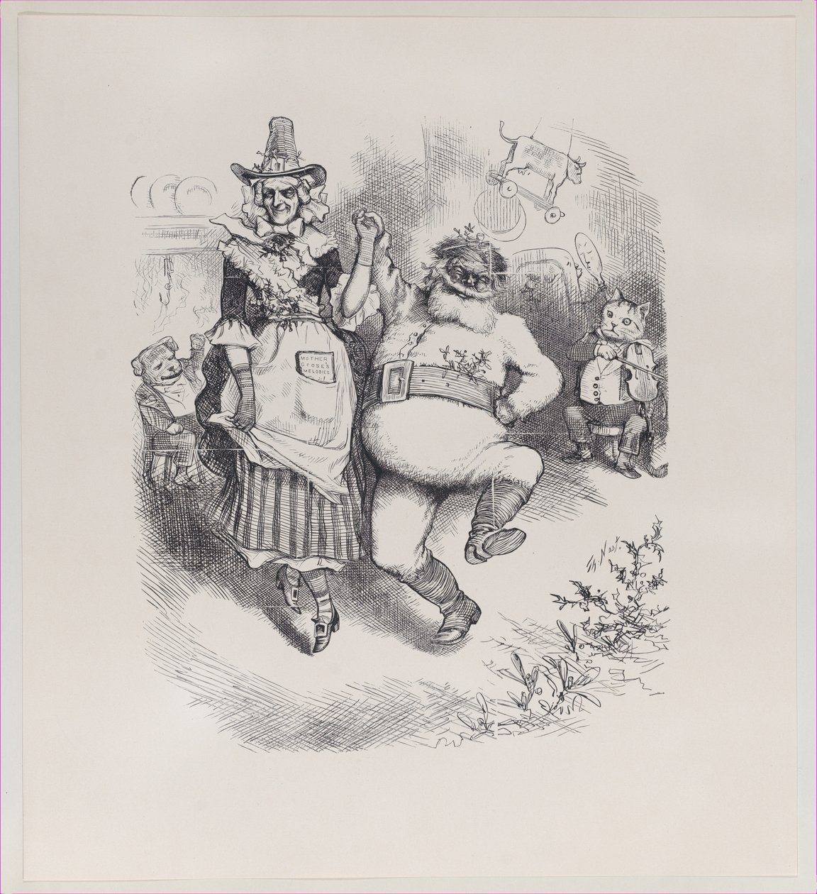 Una Feliz Navidad, 3 de enero de 1880 de Thomas Nast