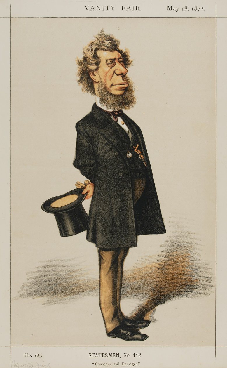 Hamilton Fish, Vanity Fair, 1872-05-18 de Thomas Nast