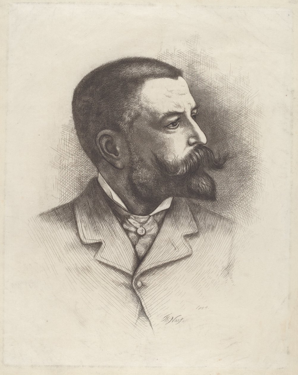 Autorretrato de Thomas Nast