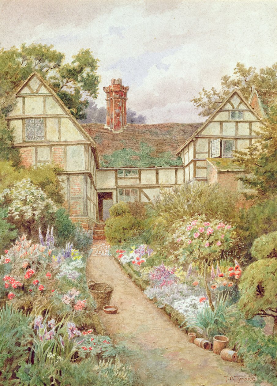 Jardín de cabaña de Thomas Nicholson Tyndale