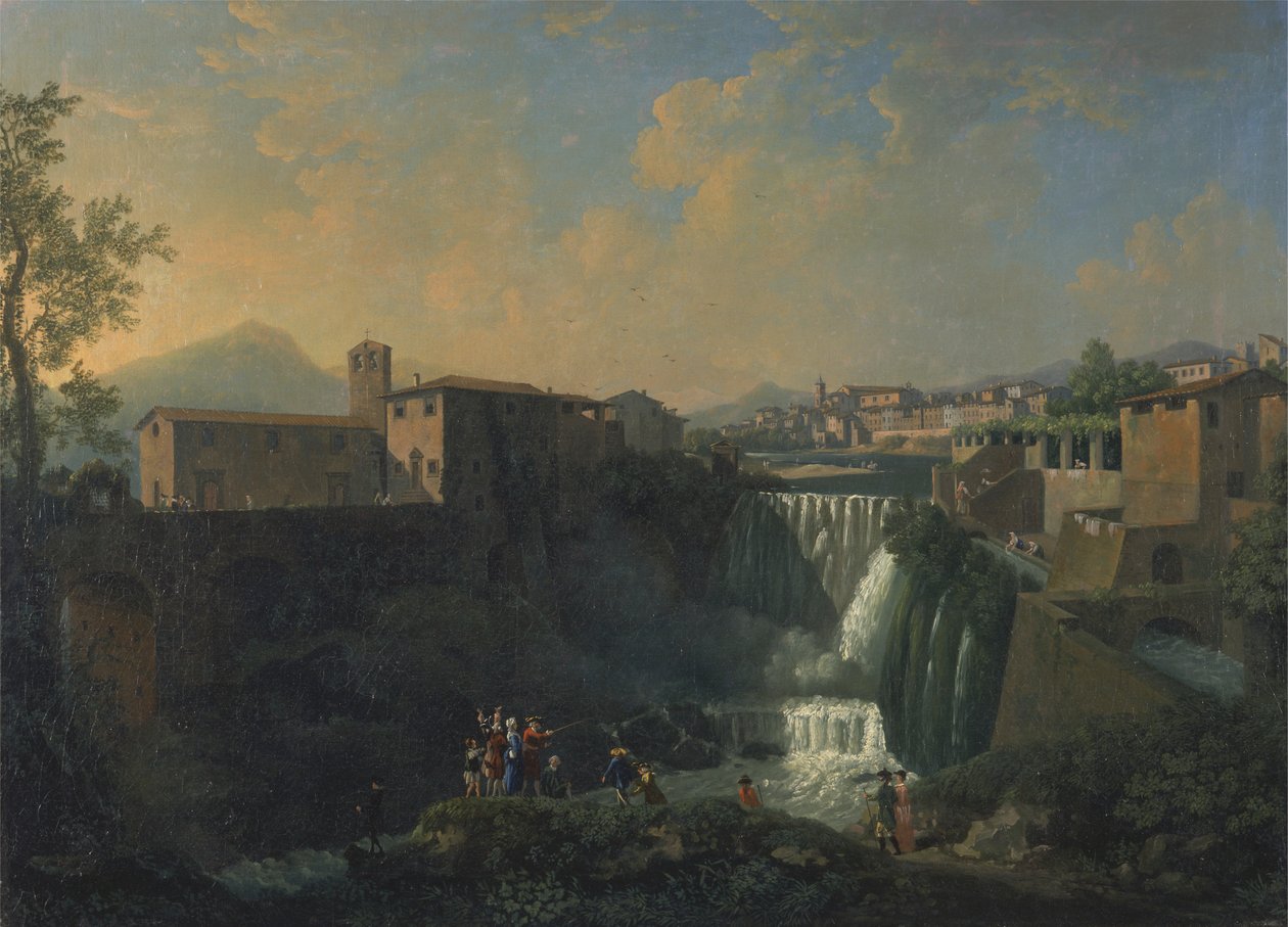 Una vista de Tivoli de Thomas Patch