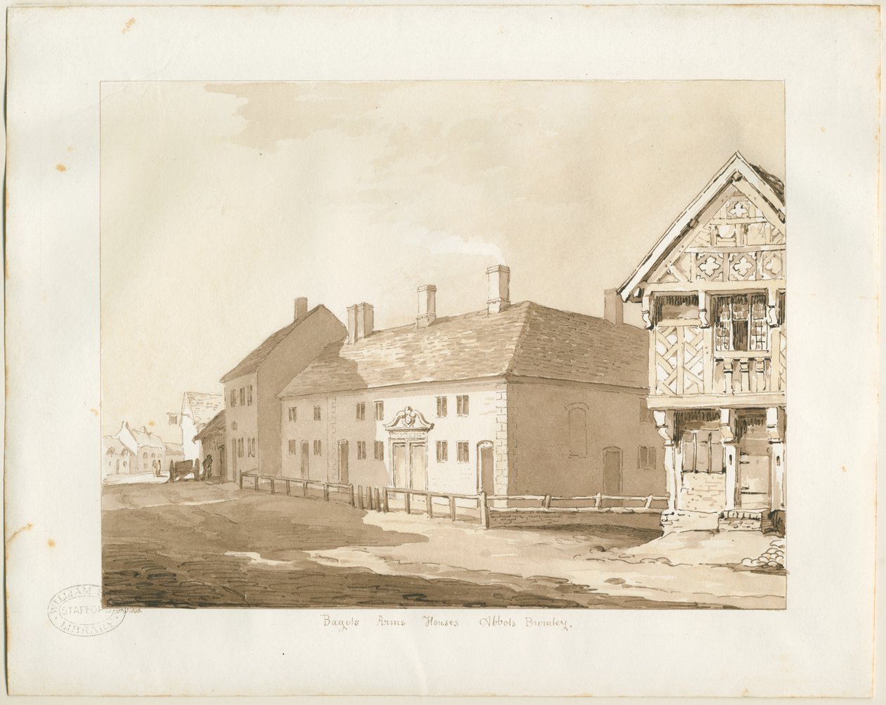 Almshouses de Abbots Bromley de Thomas Peploe Wood