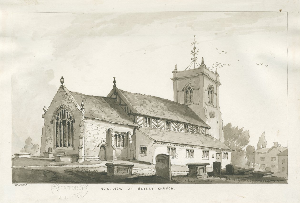 Iglesia de Betley de Thomas Peploe Wood