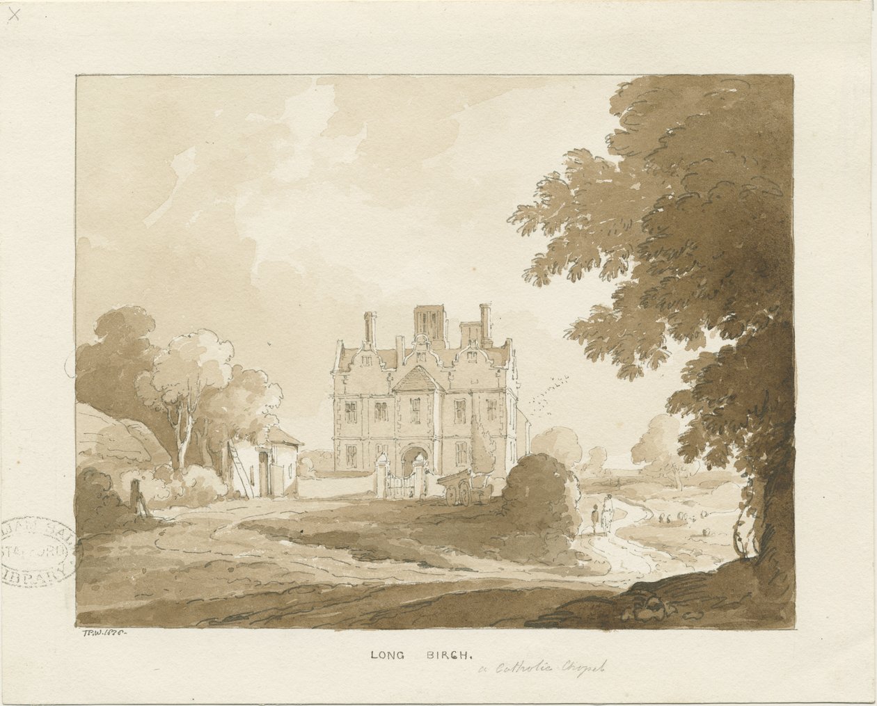 Brewood - Long Birch Hall de Thomas Peploe Wood