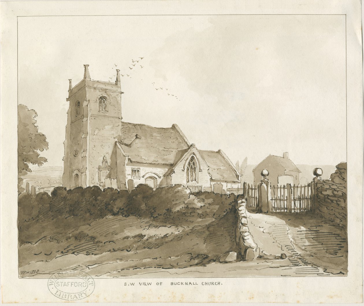 Iglesia de Bucknall de Thomas Peploe Wood