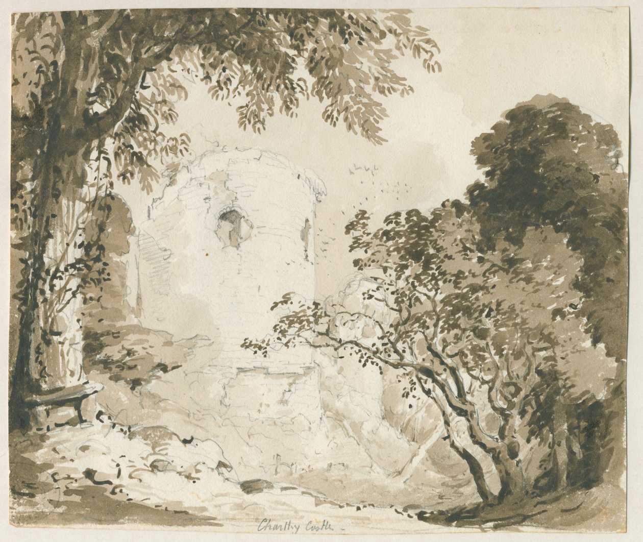 Chartley Castle de Thomas Peploe Wood